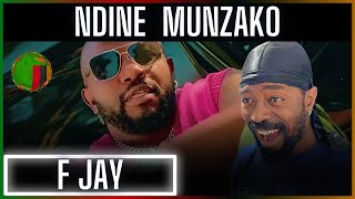 🚨🇿🇲 | F Jay - Ndine Munzako "Real Friends" (Official Video) | Reaction