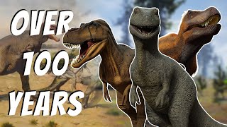 Evolution of T.rex In Paleoart
