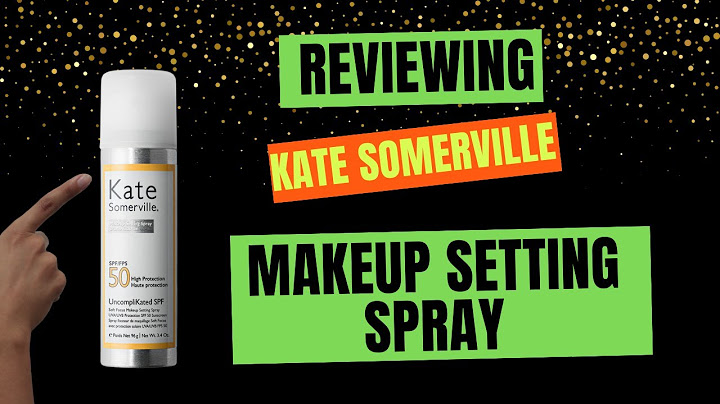 Kate somerville uncomplikated spf 50 soft focus makeup setting spray