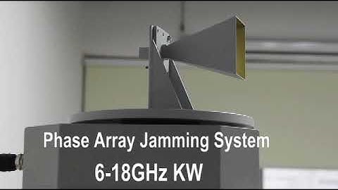 RF-Lambda Phase Array KW Jamming System 6-18GHz