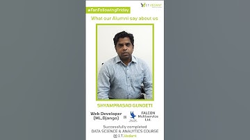 Placement testimonial by Shyamprasad