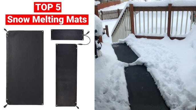 Summerstep Home SM11x30C-RES Residential Snow Melting Heated Stair Mat