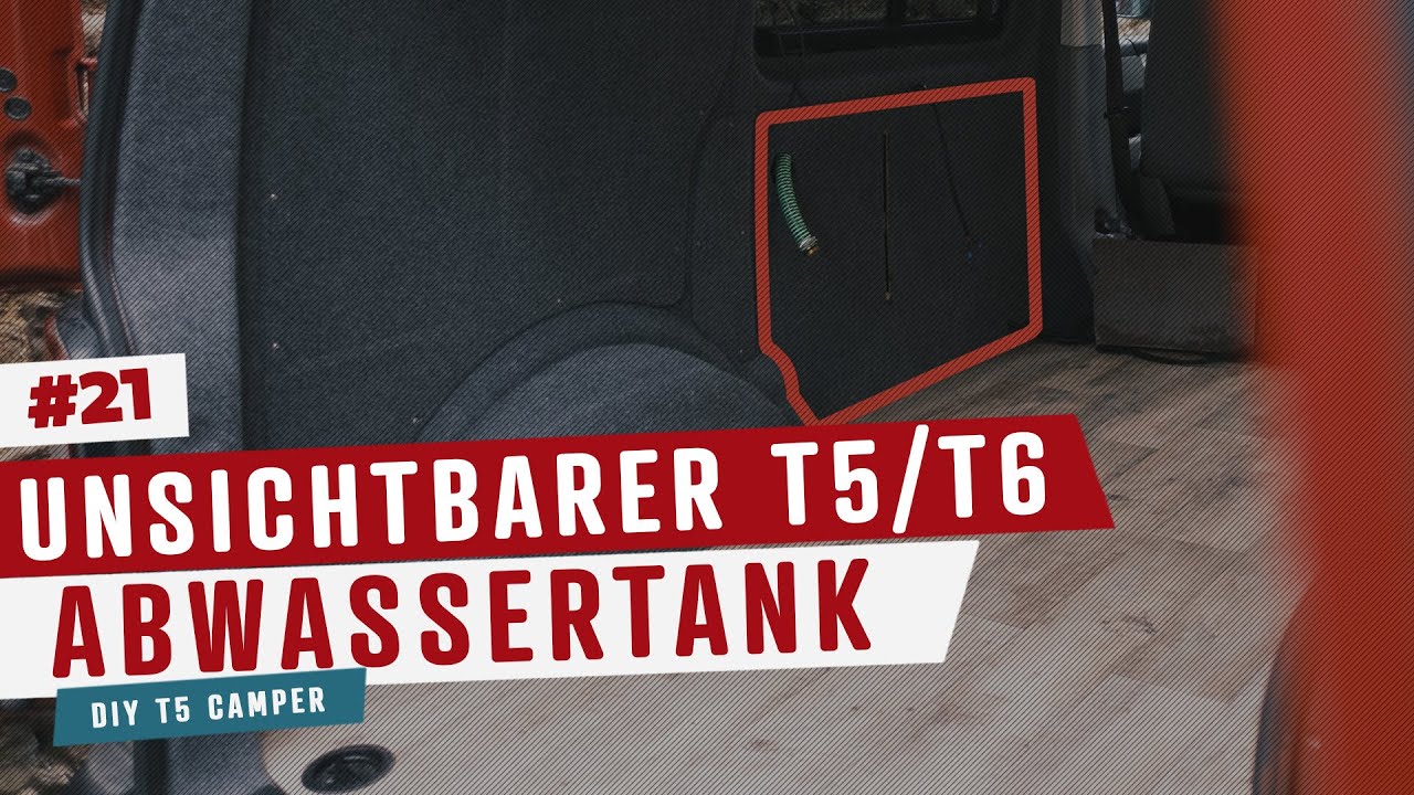 Optimale Wasserversorgung im VW T6: 65+28L Wassertank Wohnmobil