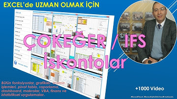 Excel ÇOKEĞER / IFS İskontolar