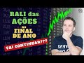 Ações em alta!!! Continuará subindo em Dezembro? - Vantagens do "BUY AND HOLD"