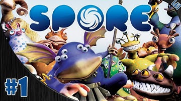 Spore Gameplay Walkthrough w/ Pixelz Part 1 - A New World