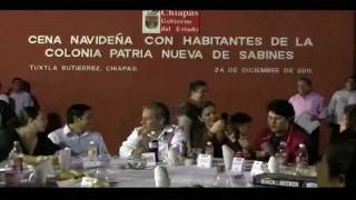 JSG en cena navideña en Patria Nueva