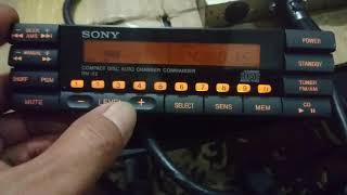 Sony RM -X 2 CD CHANGER COMMANDER & NAKAMICHI MF 51