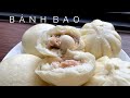 Bánh bao (nhân thịt) | Steamed Buns recipe