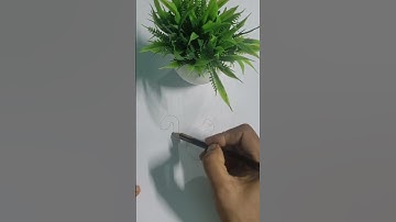 6 = Squirrel drawing Easy | How to draw Squirrel easily with the number 