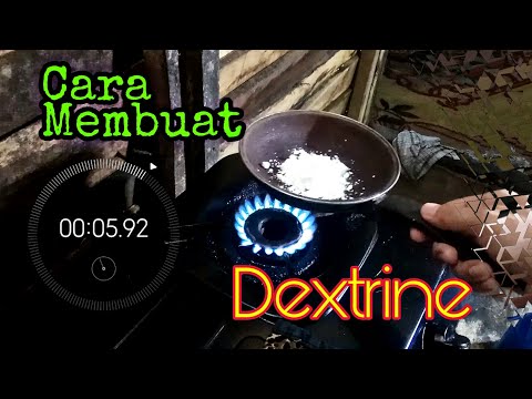 Video: Dextrin - Penerangan, Pembuatan, Aplikasi