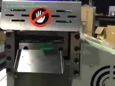 Micro Computer Ribbon Zipper Label Cold Cutting Machine 03-C