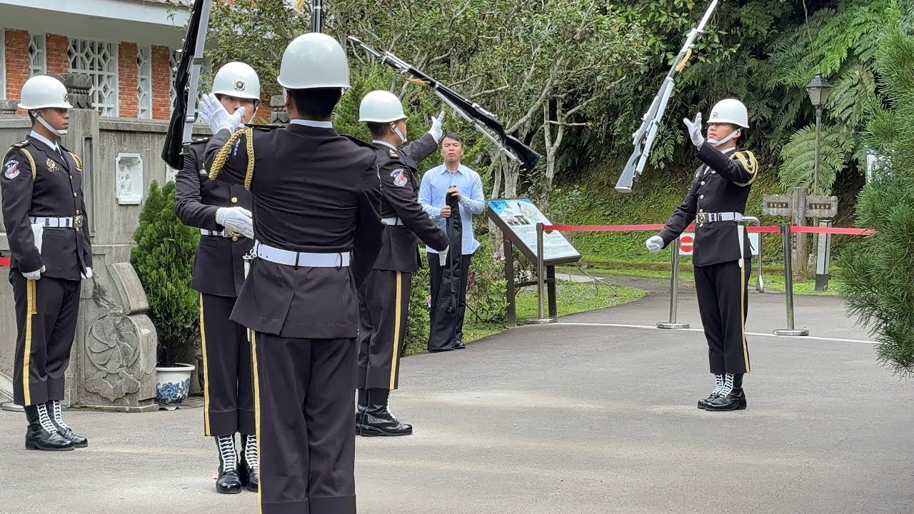 02.26.2026 慈湖陵寢海軍儀隊交接儀式側拍版（Cihu Mausoleum R.O.C Navy Honor Guard)