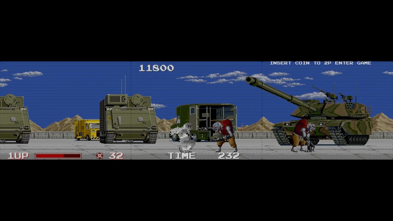 The Ninja Warriors\ニンジャウォーリアーズ (1988) Arcade [Full Play