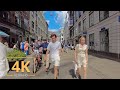 Copenhagen denmark  city tour  4k  street walk  summer  strget  kbenhavn danmark 2022