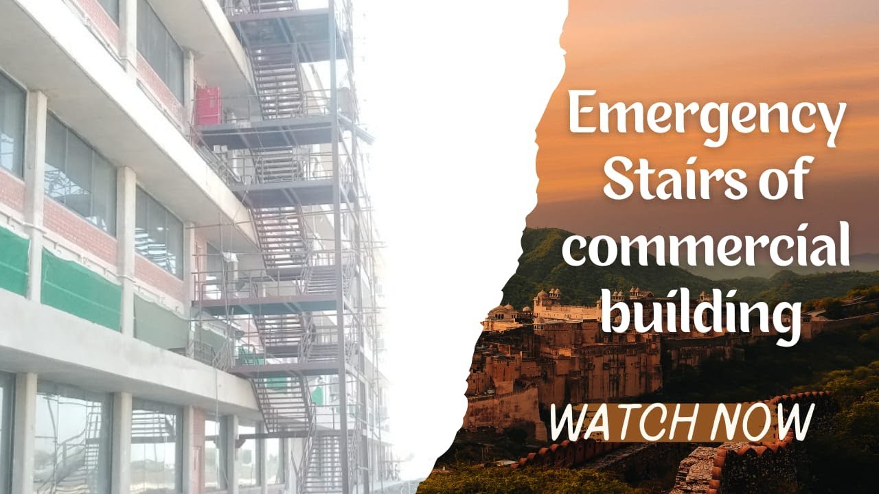 Emergency Stairs in a factory II Sarfraz & Sardar Engineering Works