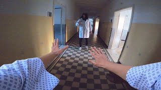 ESCAPING PSYCHIATRIC HOSPITAL (Horror Parkour Chase POV) screenshot 3