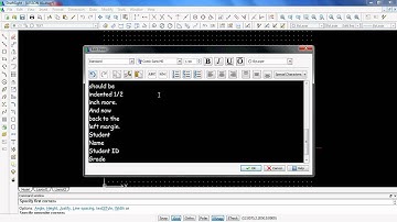 Drafting 1: Video#13, Lesson 8B and 8C