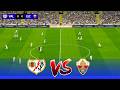 🔴 Rayo Vallecano  vs Elche 🟢 | 2026 Match | Match &amp; Highlights | PES 2021 Simulation