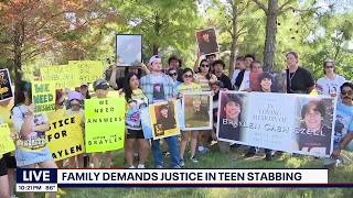 Family demand justice in Bridgeland teen stabbing