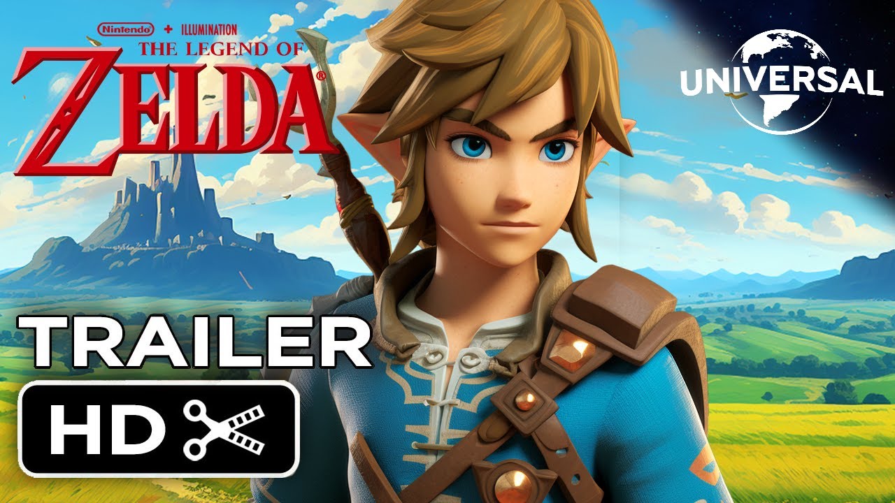 The Legend of Zelda (2024)  Illumination Animation Teaser Trailer Concept  HD 