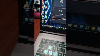 MSI thin 15 i5 13th gen fan speed cooler mode in msi center #msi #gaming #gaminglaptop #shorts