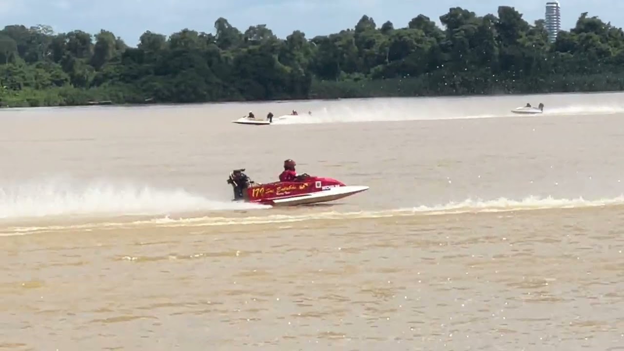 SIBU INTERNATIONAL POWERBOAT RACE 2025: 18HP tunnel FINAL RACE 2 (27April 2025) Day3