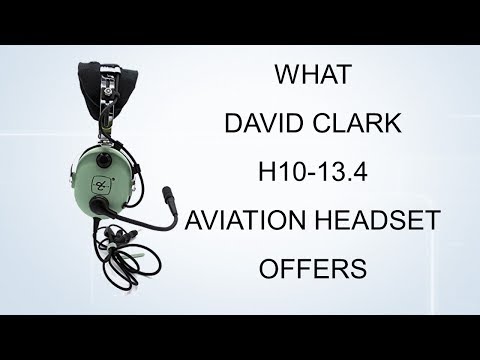 What David Clark H10 13 4 Aviation Headset Offers