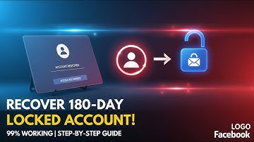 របៀបដោះ Facebook ជាប់180Day | How to Recover a 180-Day Locked Account — 99% Working Method 