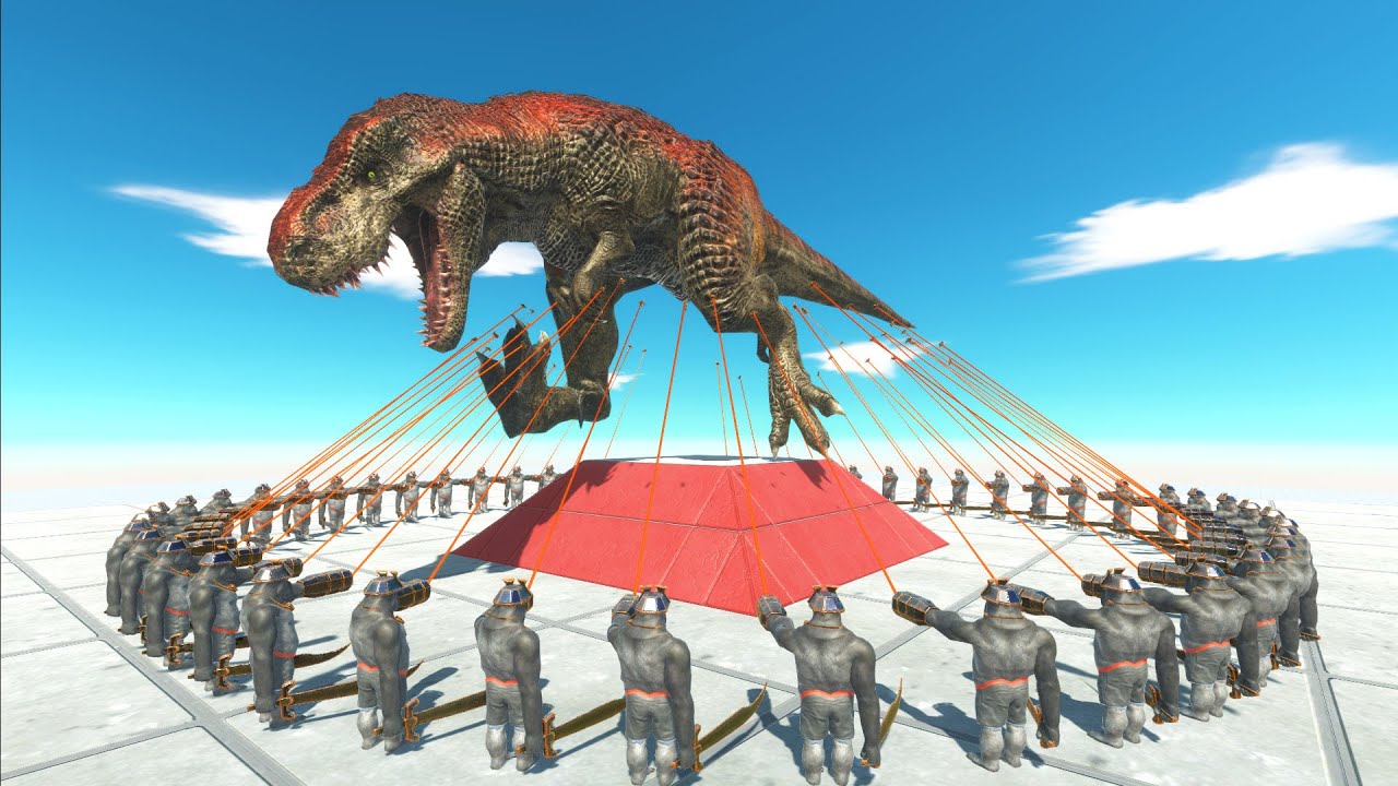 ⭐ 50 Scimitarilla VS Giant Units ⭐ Animal Revolt Battle Simulator