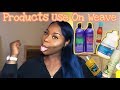 Products Use To Maintain Weave