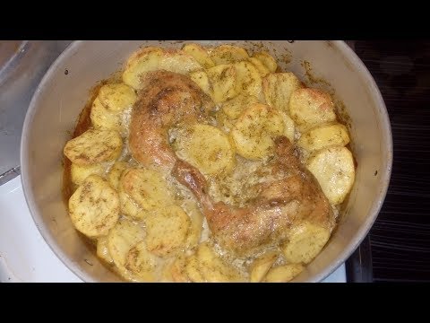 Чудо печь. Окорочка с картофелем в советской чудо печке. Простой и быстрый рецепт