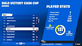 How I Qualified for the Solo Victory Cup Finals (4K 120FPS)