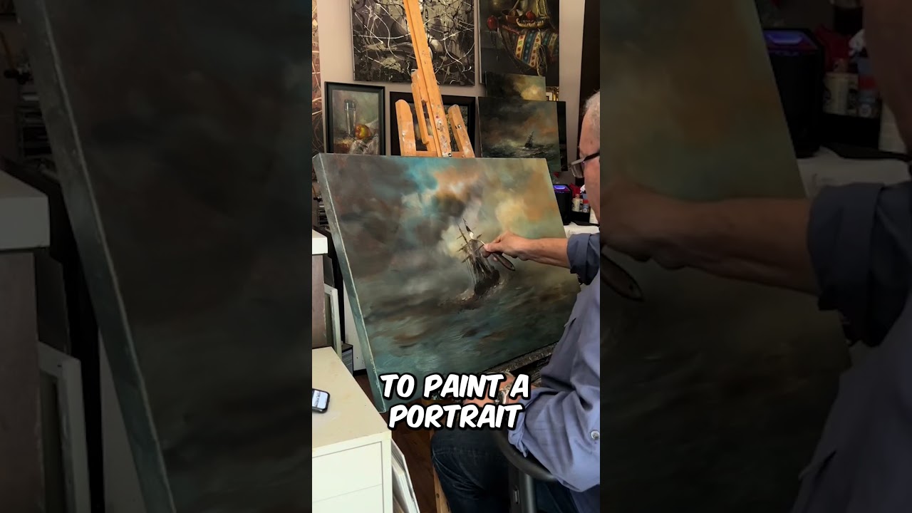 Crazy Pirate Ship Artwork @harutsart