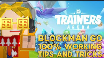 Blockman Go Trainers Arena tips and tricks ||MR J||