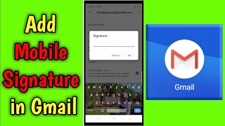 How to Add Mobile Signature in Gmail screenshot 5