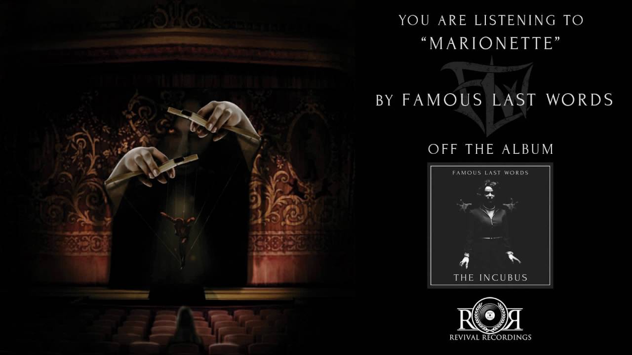 Famous Last Words Marionette Lyrics Genius Lyrics Famous Last Words Marionette Lyrics Genius Lyrics