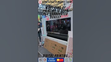 What Type of Printing is Used for Corrugated Boxes? | Digital Printing for Carton Boxes