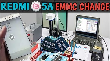 Redmi 5A Emmc Change 🔓Mi 5A Emmc Change without CPU🔓Redmi 5A Emmc Change with dual imei