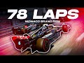 F1 23 gameplay monaco 100 race lewis hamilton