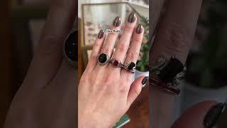 Stacking Strategies #2: Pairing colored gemstones! #mjvjewelry #vintagejewelry