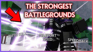 The Strongest Battlegrounds OP Script, Void Kill, Auto Farm
