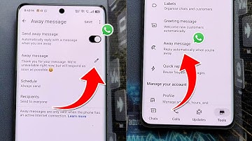 How To Use Away Message in WhatsApp Business || Greetings Message & Quick Replies
