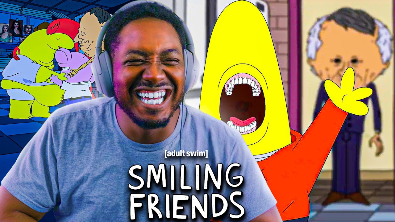 The Final Two Episodes Of *SMILING FRIENDS* Was HILARIOUS - YouTube