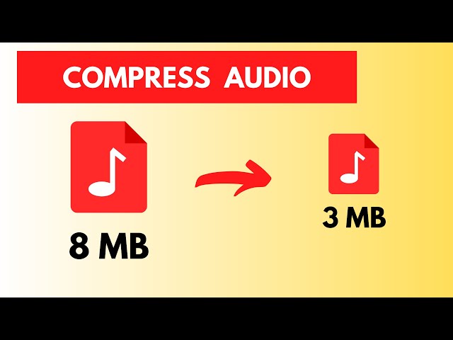 How to Compress mp3 Audio Files | Reduce Audio File Without Losing Quality | mp3 Compressor class=