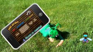 Ninja Bugs Trailer -- Finger Slicing app for iphone, ipad and android screenshot 3