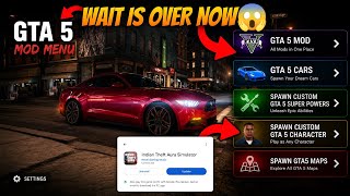 GTA 5 MOD Menu Update In Indian Theft Aura Simulator 😱