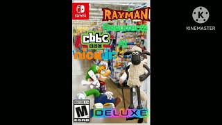 Nintendo switch Rayman resurrects at the cbbc BBC Nick jr deluxe trailer
