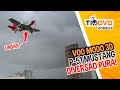 VOO EM MODO 3D COM AVIÃO XK A280 P-51 MUSTANG! VOA BONITO É FÁCIL PILOTAR EM 6G BOM PARA INICIANTES