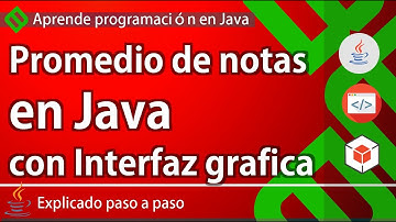 💻 Cómo CALCULAR PROMEDIO en Java con Interfaz JFRAME | Promedio en Java N NOTAS INTERFAZ GRÁFICA ✅